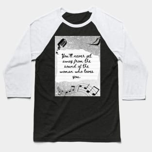 Silver Springs Fleetwood Mac Song Lyrics Print Baseball T-Shirt